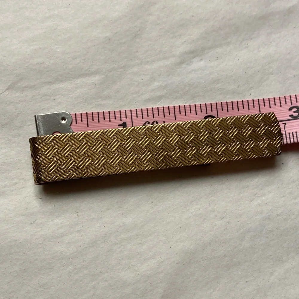 Gold color Tie Bar / Money Clip